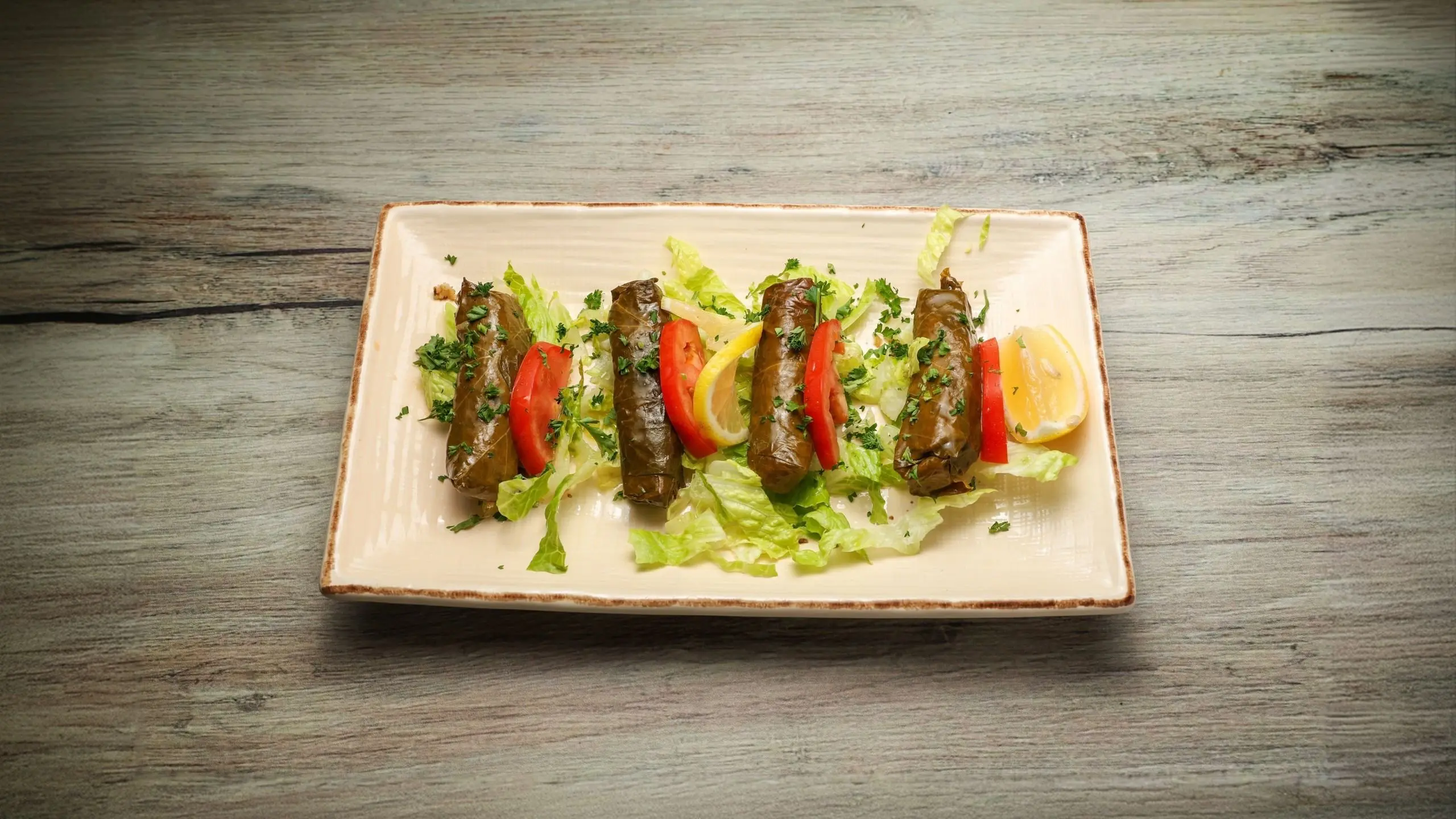 Stuffed grape leaves dolma