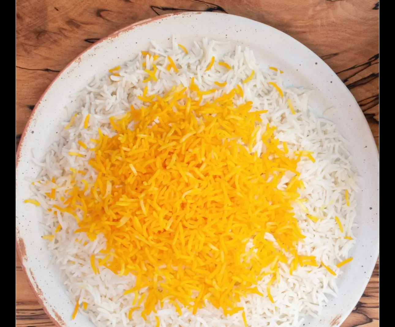 Saffron basmati rice